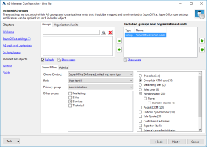 AD Manager lader dig styre SuperOffice fra Active Directory